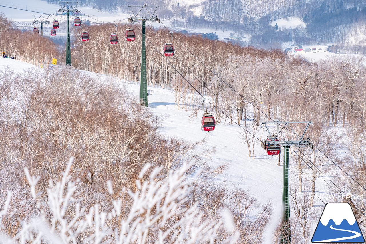 ルスツリゾート｜本当に、あと1週間で今シーズン終了？！積雪豊富でロングコースも健在。春のルスツもGood(^^)/